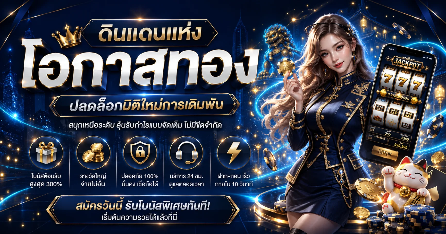 รวมเกมสล็อต PG และตัวละครยอดนิยมบน SKYSLOTS88